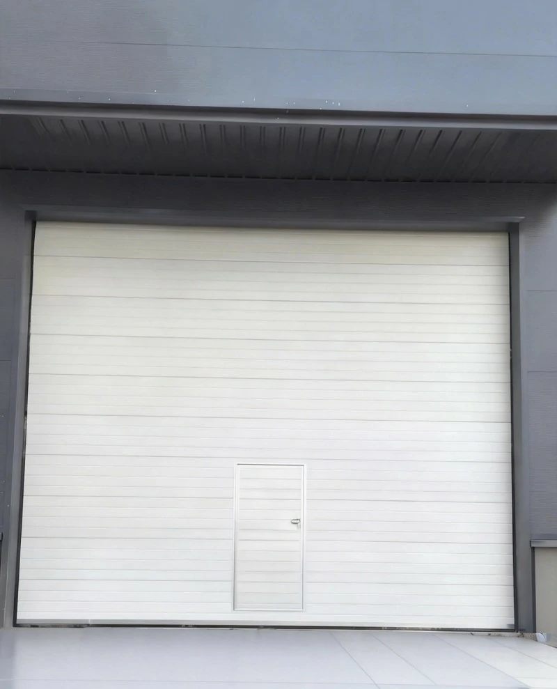 上海漕河泾街道分段式提升门